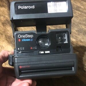 Polaroid vintage instant camera